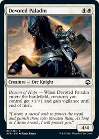 Devoted Paladin (11) [Adventures in the Forgotten Realms]