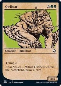 Owlbear (Showcase) (331) [Adventures in the Forgotten Realms]