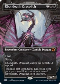 Ebondeath, Dracolich (Borderless) (292) [Adventures in the Forgotten Realms]