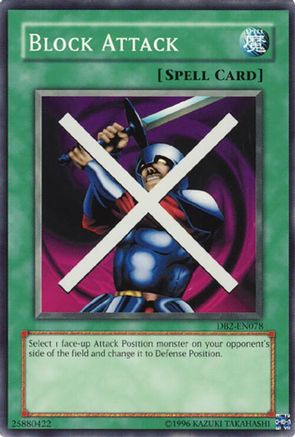Block Attack (DB2-EN078) - Dark Beginning 2 Unlimited