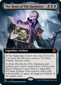 The Book of Vile Darkness (Extended Art) (374) [Adventures in the Forgotten Realms]