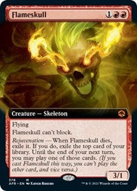 Flameskull (Extended Art) (378) [Adventures in the Forgotten Realms]