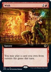 Wish (Extended Art) (382) [Adventures in the Forgotten Realms]