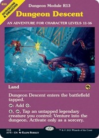 Dungeon Descent (Dungeon Module) (352) [Adventures in the Forgotten Realms]