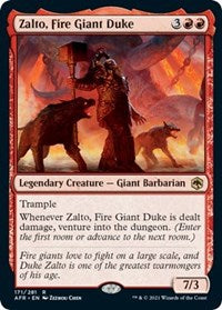 Zalto, Fire Giant Duke (171) [Adventures in the Forgotten Realms]