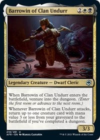 Barrowin of Clan Undurr (218) [Adventures in the Forgotten Realms]