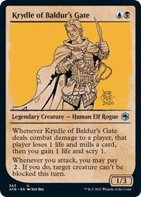 Krydle of Baldur's Gate (Showcase) (343) [Adventures in the Forgotten Realms]