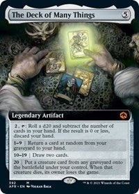 The Deck of Many Things (Extended Art) (392) [Adventures in the Forgotten Realms]