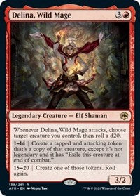 Delina, Wild Mage (138) [Adventures in the Forgotten Realms]