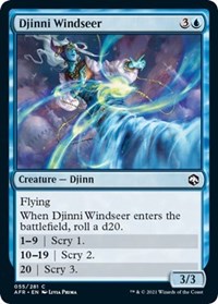Djinni Windseer (55) [Adventures in the Forgotten Realms]