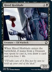 Hired Hexblade (109) [Adventures in the Forgotten Realms]