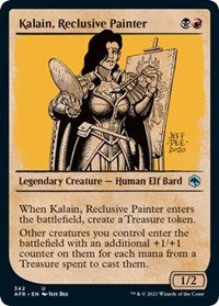 Kalain, Reclusive Painter (Showcase) (342) [Adventures in the Forgotten Realms]