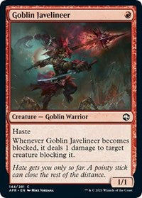 Goblin Javelineer (144) [Adventures in the Forgotten Realms]