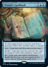 Wizard's Spellbook (Extended Art) (370) [Adventures in the Forgotten Realms]