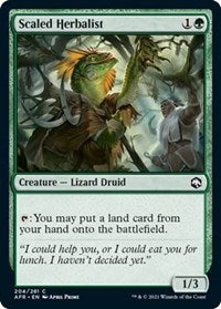 Scaled Herbalist (204) [Adventures in the Forgotten Realms]