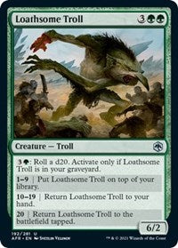 Loathsome Troll (192) [Adventures in the Forgotten Realms]