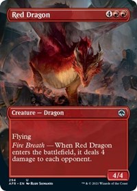 Red Dragon (Borderless) (294) [Adventures in the Forgotten Realms]