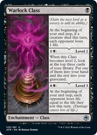 Warlock Class (125) [Adventures in the Forgotten Realms]