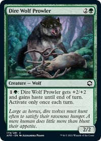 Dire Wolf Prowler (179) [Adventures in the Forgotten Realms]