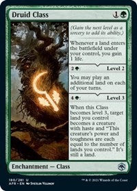 Druid Class (180) [Adventures in the Forgotten Realms]