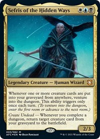 Sefris of the Hidden Ways (3) [Commander: Adventures in the Forgotten Realms]