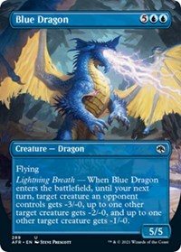 Blue Dragon (Borderless) (289) [Adventures in the Forgotten Realms]