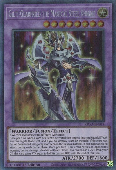 Gilti-Gearfried the Magical Steel Knight (CR) (KICO-EN014) [King's Court]