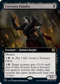 Forsworn Paladin (Extended Art) (375) [Adventures in the Forgotten Realms]