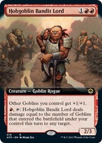 Hobgoblin Bandit Lord (Extended Art) (379) [Adventures in the Forgotten Realms]