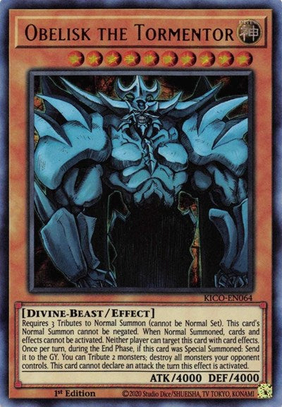 Obelisk the Tormentor (Ultra Pharaoh's Rare) (KICO-EN064) [King's Court]