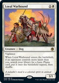 Loyal Warhound (23) [Adventures in the Forgotten Realms]