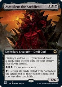 Asmodeus the Archfiend (Extended Art) (373) [Adventures in the Forgotten Realms]