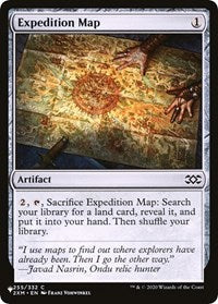 Expedition Map (255/332) [The List Reprints]