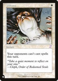 Silence (302/289) [The List Reprints]