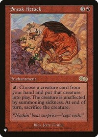 Sneak Attack (218/350) [The List Reprints]
