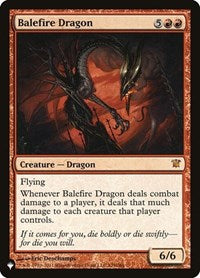 Balefire Dragon (129/264) [The List Reprints]