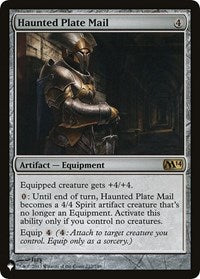 Haunted Plate Mail (212/249) [The List Reprints]