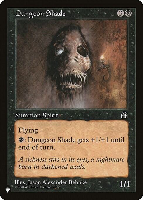 Dungeon Shade [The List Reprints]