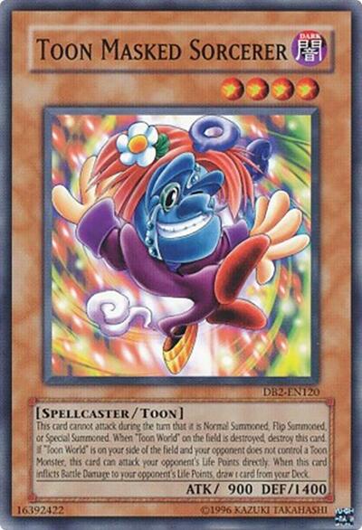 Toon Masked Sorcerer (DB2-EN120) [Dark Beginning 2]