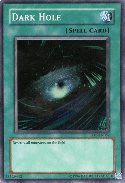 Dark Hole (LOB-EN052) [Legend of Blue Eyes White Dragon (Worldwide English)]