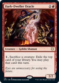 Dark-Dweller Oracle (119) [Commander: Adventures in the Forgotten Realms]