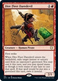 Dire Fleet Daredevil (121) [Commander: Adventures in the Forgotten Realms]