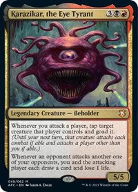 Karazikar, the Eye Tyrant (49) [Commander: Adventures in the Forgotten Realms]