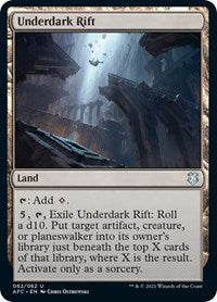 Underdark Rift (62) [Commander: Adventures in the Forgotten Realms]