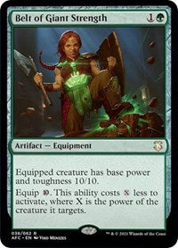 Belt of Giant Strength (38) [Commander: Adventures in the Forgotten Realms]