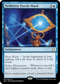 Netherese Puzzle-Ward (17) [Commander: Adventures in the Forgotten Realms]