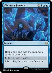 Diviner's Portent (15) [Commander: Adventures in the Forgotten Realms]