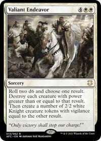 Valiant Endeavor (13) [Commander: Adventures in the Forgotten Realms]