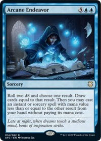 Arcane Endeavor (14) [Commander: Adventures in the Forgotten Realms]