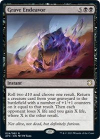 Grave Endeavor (24) [Commander: Adventures in the Forgotten Realms]
